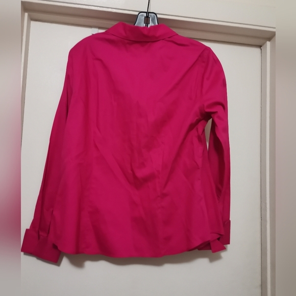 Jones New York Pink Button-Up Shirt Women’s Size 10 P - Picture 2 of 3